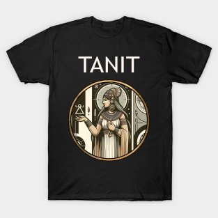 Tanit Carthaginian Goddess of the Moon Punic History T-Shirt